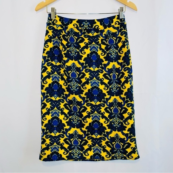 41 HAWTHORN Alyssa Printed Pencil Skirt Size Small - Picture 2 of 7